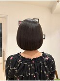 【麻布十番】丸みボブ　アルティストカラー