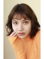 エクリ(equri×SHISEIDO)&nbsp;癖毛風ボブ×アルティストカラー