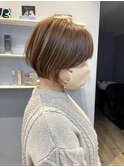 ハイライト×シアーショート 【福岡聖容】