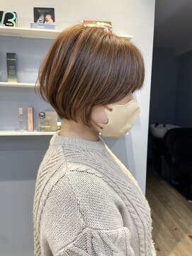 ベルベットヘア 千早店(Velvet hair) ハイライト×シアーショート 【福岡聖容】