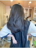 ブリーチなしダブルカラー/レイヤーカット/髪質改善
