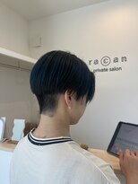 ラカン(racan)&nbsp;アンブレラネイビーブルー