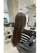 モードケイズブラン(MODE K's Blanc) 髪質改善カラー×ioLuトリートメント【六甲道/髪質改善】