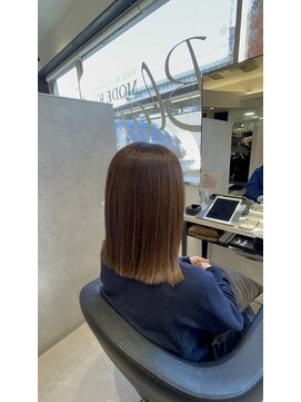 モードケイズブラン(MODE K's Blanc) 髪質改善カラー×ioLu髪質改善トリートメント【六甲道髪質改善】