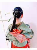 振袖着付け&ヘアセット