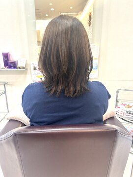 クール ヘアー ギャラリー 神明町店(COOL Hair gallery) ミディアム外ハネレイヤースタイル