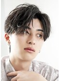 ニュアンスセンターパートカルマコンマ韓国ウルフ