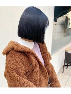 ナループロア ルームー(Nalu pu loa ROOMOO) ゆるまきタッセルカット/タッセルカット/タンバルモリ/韓国ボブ