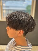 メンズカット&ツイストスパイラルパーマ