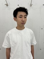 ウェルネス(Wellness)&nbsp;ピンパーマ　スパイキーショート