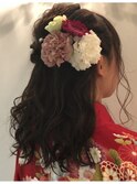 《NEW  LINE 》入学式ハーフアップアレンジ