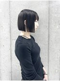 ボブカット/切りっぱなしボブ/前下がりボブ