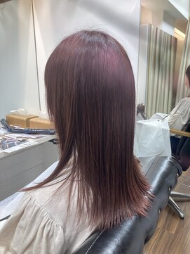 アズヘアー(AZ HAIR) ピンク系ストレート