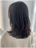暗透カラー×ミディアムレイヤー