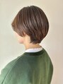 アグ ヘアー ベール 稲田店(Agu hair beil) 乾かすだけで簡単に収まるショート◎