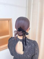 ソノ(sono)&nbsp;タイトヘア　カチモリ　シニヨン