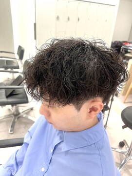 スイ 松戸(SUI) 大人メンズショート×シャドウパーマ【松戸/柏】