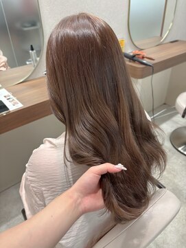 ボタン ハカタ(VOTAN hakata) 赤み消しカラー/ヘーゼルベージュ/トレンドヘア/韓国ヘア