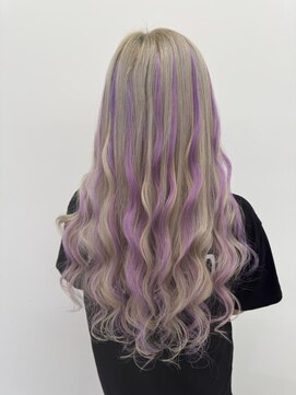 ロサ ファイブヘアー(Rosa..5Hair) 派手かわ！原色ハイライト！