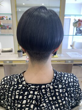 アッシュ 仙川店(Ash) 2ブロック刈り上げハンサムショート刈り上げ女子メンズライク