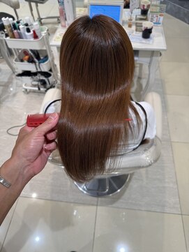 クレア 上大岡(CREA) 白髪ぼかしハイライト縮毛矯正ダブルカラー髪質改善30代40代50代