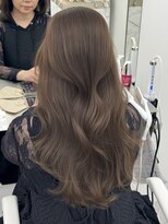 アマトウキョウスマートサロン(AMA TOKYO×Smart Salon)&nbsp;韓国ヘア　透明感　ショコラベージュ