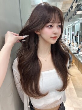 ロンド マーレ 天神大名店(Lond mare) 暗めカラー／顔周り／レイヤーカット