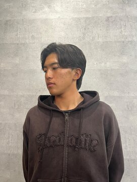 ソイクフ 高田馬場店(SOY-KUFU) 20代30代40代◎似合わせカット毛流れ黒髪フェザーパーマ