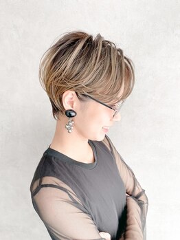 バブルス 久喜店(BUBBLES)の写真/【久喜駅3分】オーガニックカラー¥4000~髪に優しい施術で、まるで素髪のような上品な仕上がりを再現♪