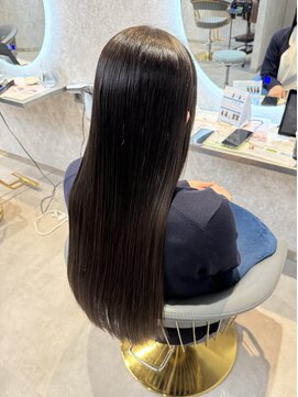 モアナ バイ ラナ 甚目寺店(MoanA BY LANA) 大人かわいい/ボブ/美髪/艶髪/ミルクティーベージュ/縮毛矯正