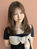 コート 青山(Cote) Cote青山レイヤーカット/顔まわりレイヤー/ストレートヘアUP
