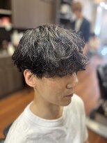 メンズ ボス(men's bos)&nbsp;ゆる波巻き×マッシュ