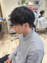 ゼスト 中野店(ZEST)&nbsp;【ZEST中野/Hikaru】メンズ/刈り上げマッシュ×ツイスパ