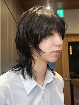 エリマバイフィフス 調布(elima by fifth) 束感と軽さが際立つシースルーマッシュスタイル◎