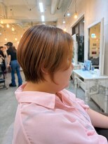 シシ 大宮(She 2.) 小顔ショート/ハイライトカラー/レイヤーカット/艶髪ショート