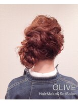 オリーブ(OLIVE) 【オリーブ】ルーズなサイドアップスタイル