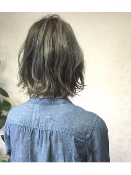 モグヘアー(mog hair) ブルーアッシュ