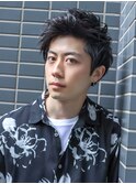 サイドウェーブアップバング confidence -MEN'S HAIR-