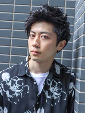 コンフィデンス メンズヘアー(confidence MEN'S HAIR) サイドウェーブアップバング confidence -MEN'S HAIR-