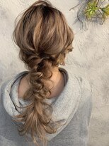 ヘアスタジオニコ(hair studio nico...) カジュアル編みおろし
