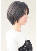スタイリング簡単♪首元すっきり小顔☆愛されショート