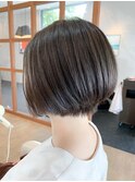 ふんわり感とまとまりのあるショートボブ