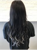 シールエクステ60本バレイヤージュ風