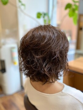 ミオ パーチェ ヘア(mio pace hair) パーマボブ