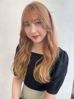 シエルバイアフロート(ciel by afloat)&nbsp;〈藤間〉オルチャン風顔まわりレイヤー/ハイトーンミルクティー