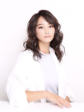 リュドール 栄(Rue D’or) リュドール枦山 韓国ヘア×デジタルパーマ×大人美人