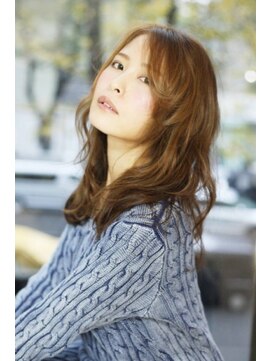 美容室 リーフ 竜南店(LeaF) ニュアンスカール大人グラムなほつれウェーブスタイル☆