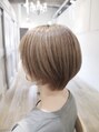 アンビアンスアミ(ambiance ami) 極細ハイライトで透明感抜群に☆ミルクティーベージュ！