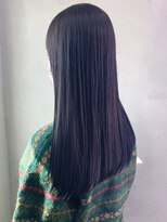 アイティー バイ アルバム 浦和店(IT by ALBUM)&nbsp;ダークパープル_ミニウルフテラコッタくすみブルー_ba321681