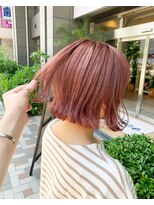 エヌプラス(N+)&nbsp;黒髪グラデヘアーオリーブグレー小顔に見せるヘアココアベージュ